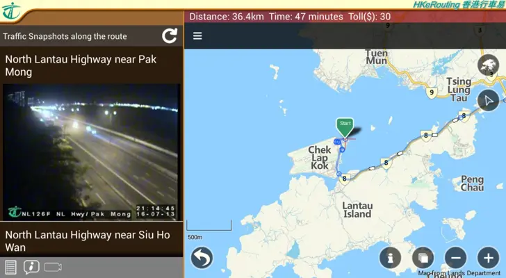 HKeRouting android App screenshot 9